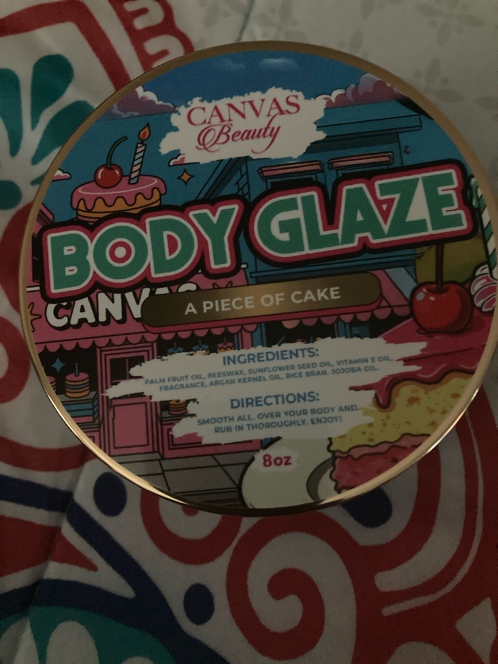 Body Glaze - A Piece of Cake (Pink)